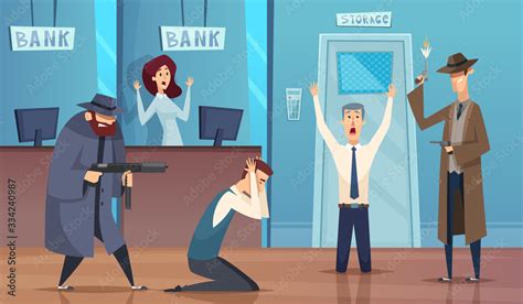 bank robbery gif|bank heist cartoon.